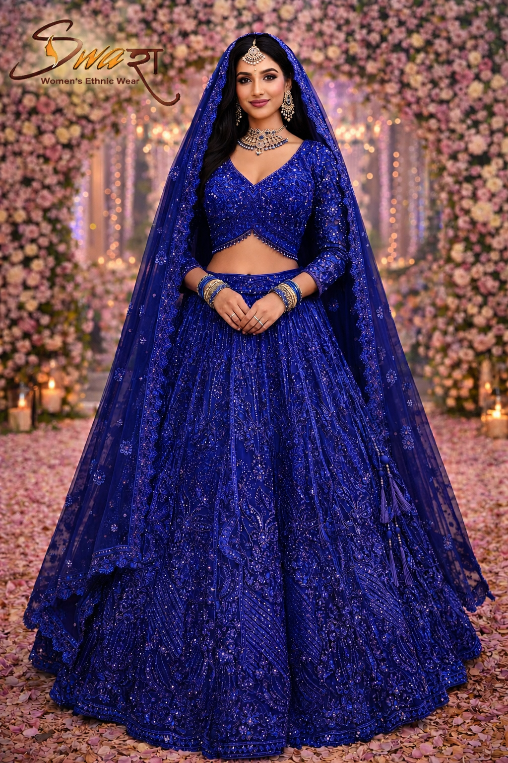 Mehendi Dhani Lehenga